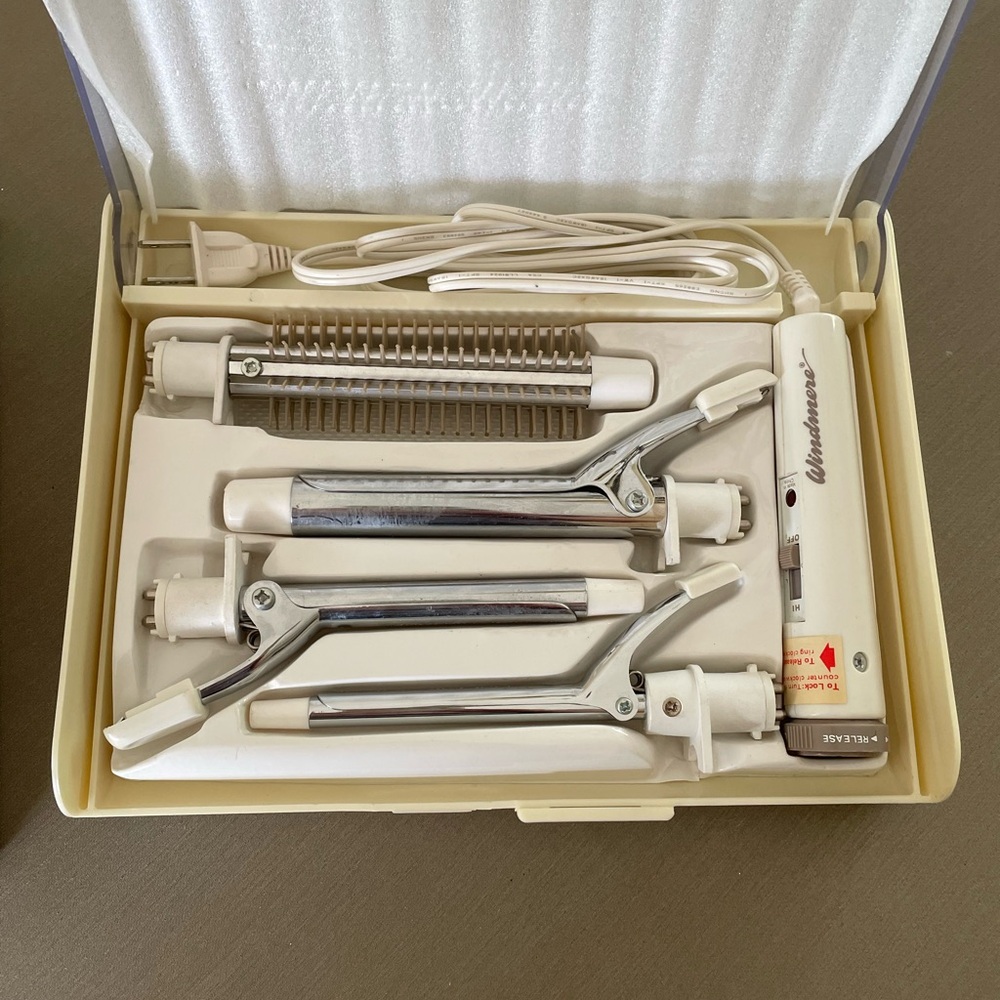 Vintage Windmere Hair Styling Tool Set